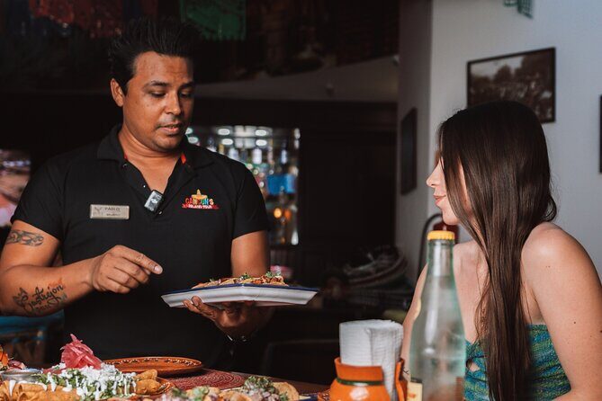 Cancun Guided Unlimited Taco Lunch & Shopping Experience - Playa Delfines: quick panoramic photos, no admission fee