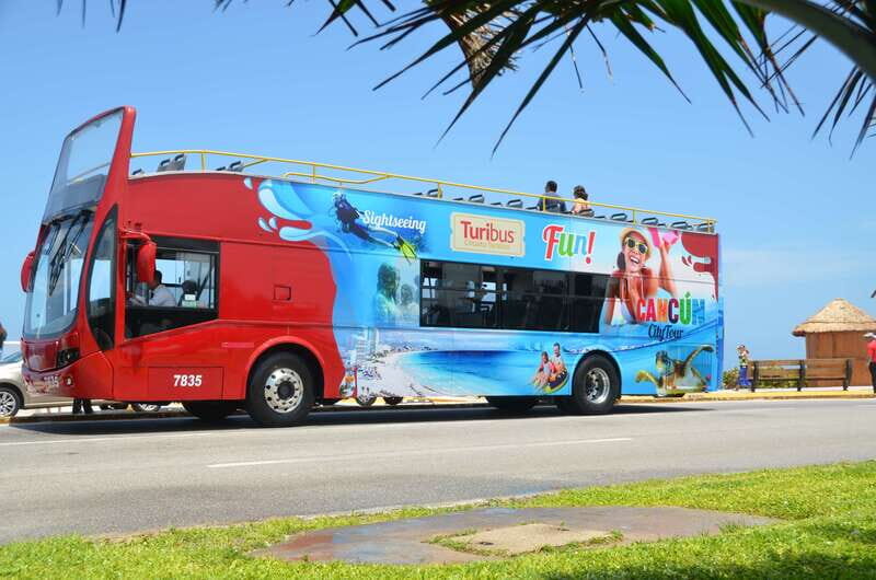 Cancun: Hop-On-Hop-Off Sightseeing Bus Tour - Hotel Zone stops: beaches, shopping, and the big-picture coastline