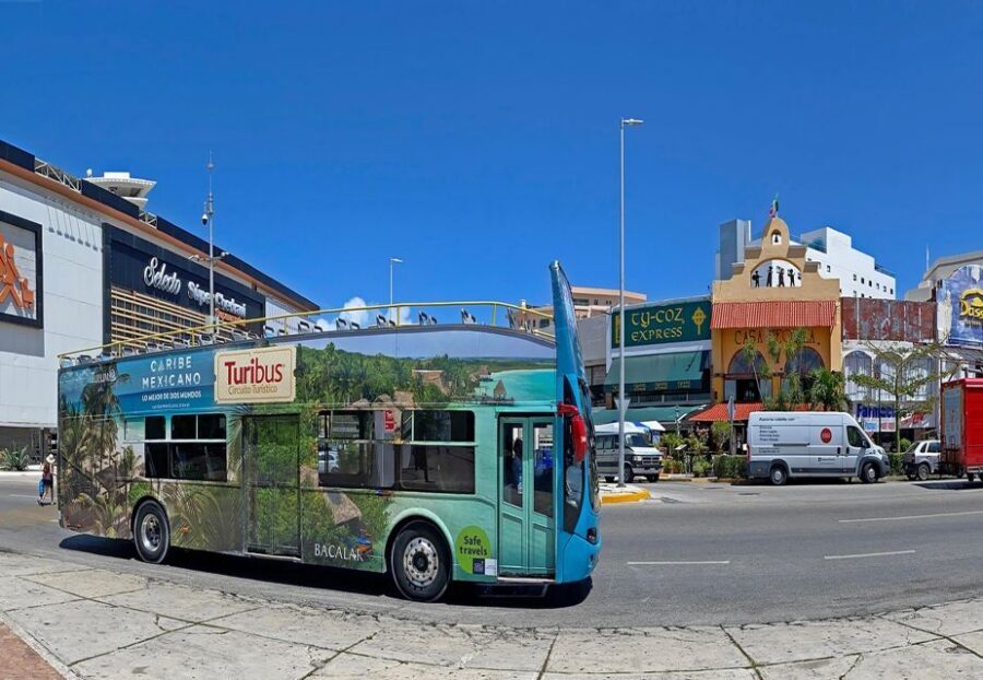 Cancun: Hop-On-Hop-Off Sightseeing Bus Tour - Getting the best seat on the open-top bus (and staying sane in the sun)