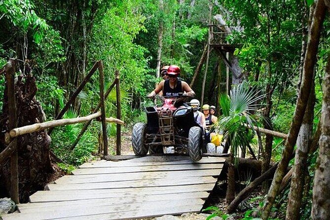 Cancun Horseback Riding, ATV, Ziplines, Cenote, Lunch and Drinks - ATV circuit: safe thrills, speed limits, and equipment issues to watch for