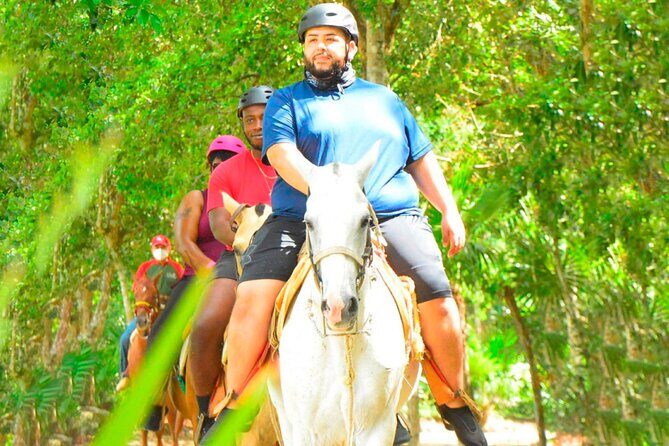 Cancun Horseback Riding, ATV, Ziplines, Cenote, Lunch and Drinks - Lunch and drinks: chicken fajitas and agua fresca, not a giant buffet