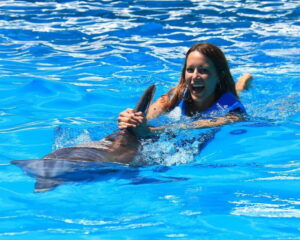 Cancun: Interactive Aquarium Ticket and Swim with Dolphins - Plaza La Isla Meeting Point: Convenient, but Plan for a Quick Start