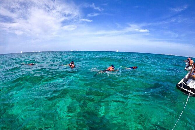 Cancun Jetski and Snorkel Adventure - El Meco Reef snorkeling: included, but the sea decides
