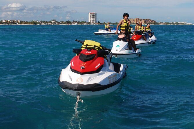 Cancun Jetski and Snorkel Adventure - Jet ski rules that affect who gets to drive