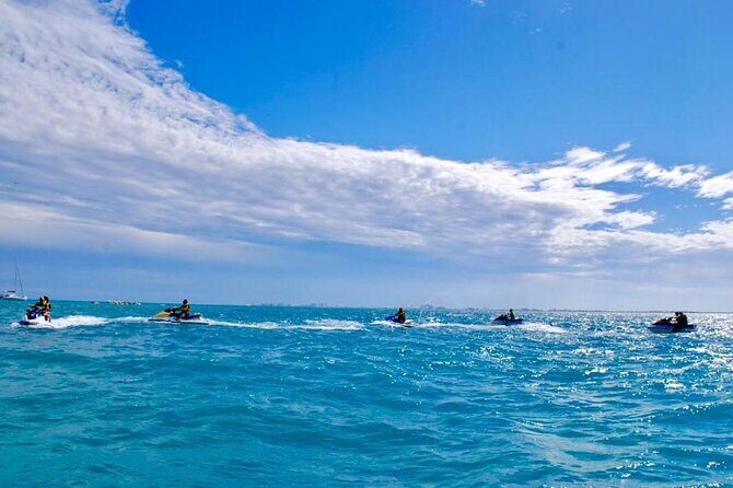Cancun Jetski and Snorkel Adventure - Marina del Rey to Nichupte Lagoon: the route that makes the tour worth it