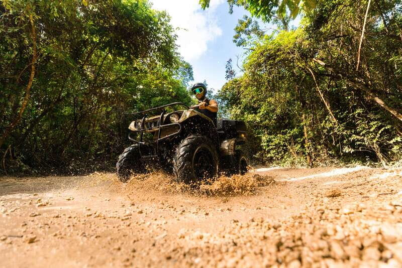 Cancun: Jungle ATV Tour, Ziplining, and Cenote Swim - Getting Out of Cancun: Pickup, the Jaguar Vans, and the Drive