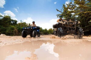 Cancun: Jungle ATV Tour, Ziplining, and Cenote Swim - ATV in the Maya Jungle: Expect Mud, Bumps, and a Real Safety Run-Up