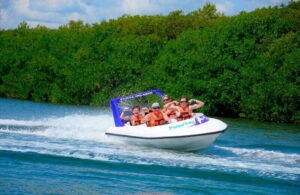 Cancun: Jungle Tour Adventure with Speedboat and Snorkeling - The Recreated Mayan Path: Temples, Stelae, and Hanging-Bridge Photos