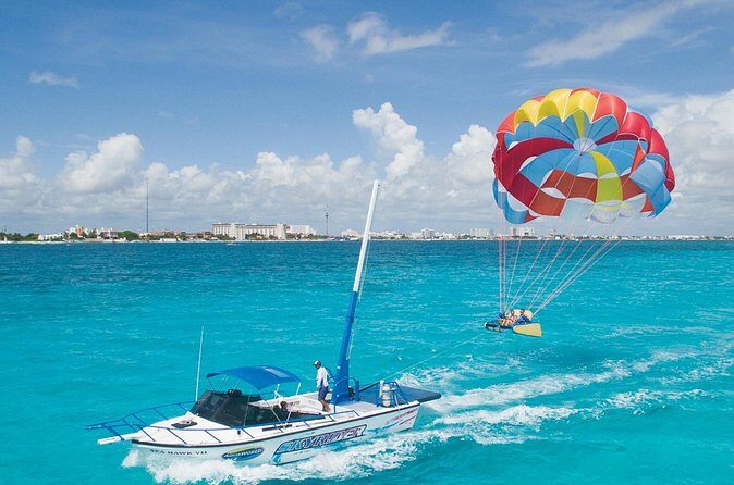 Cancun Parasailing Adventure - The ride itself: what 105 meters feels like in real life