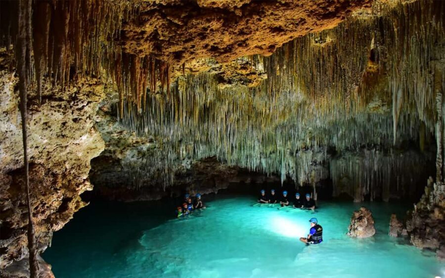 Cancun/Playa del Carmen: Tickets to Rio Secreto and Lunch - Inside the Secret River: 600 meters of caves, stalactites, and swimming