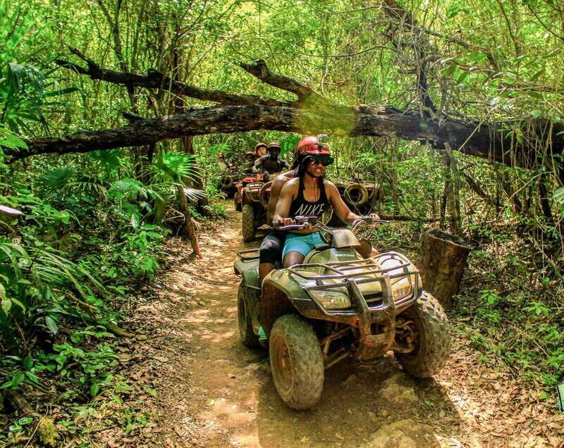 Cancun & Riviera Maya: ATV, Zipline, & Cenote Combo Tour - Cenote Verde Lucero: Swimming in a 100% Natural Open Sinkhole
