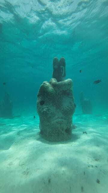Cancun: Snorkeling Boat Tour with Gear - Underwater Museum statues: The Blessings and Aquarium Family