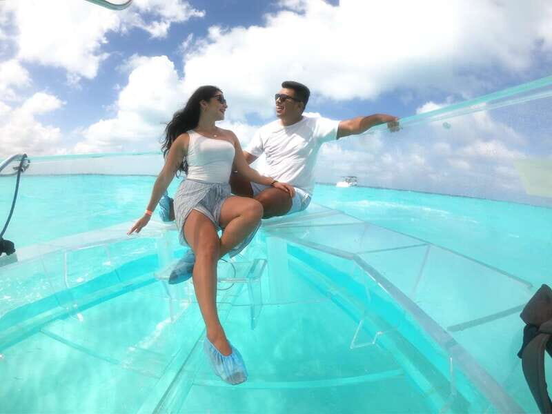 Cancun: Transparent Boat Tour with Drinks - Wildlife watching: what’s realistic (and what to do when nothing appears yet)