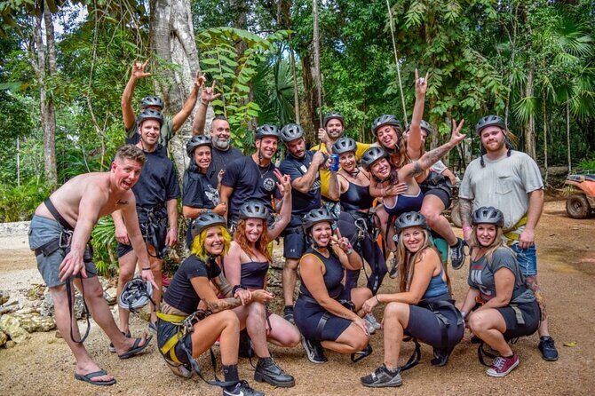 Cancun Wild Day: Zip Lines + ATVs + Cenote + Lunch - Zip Lines and Suspension Bridges: The Best Adrenaline Stretch