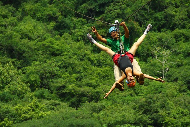 Canopy River Zipline Tour and Mule Ride - Ziplining Above the River: What It Feels Like in Real Terms