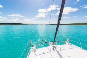 Catamaran Adventure: Sailing and Swimming in the Bacalar Lagoon - The Lake Bacalar Swim Stop: When the Trip Turns From Pretty to Fun