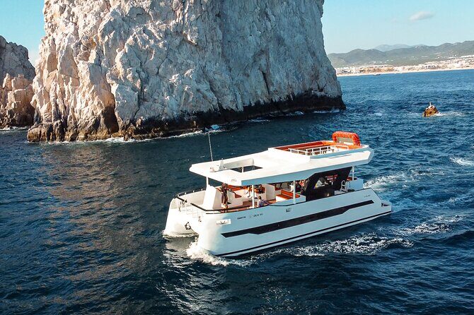 Catamaran - Luxury Private Tour - Anchored time at Cabo San Lucas Bay: snorkeling, lily pad, and views