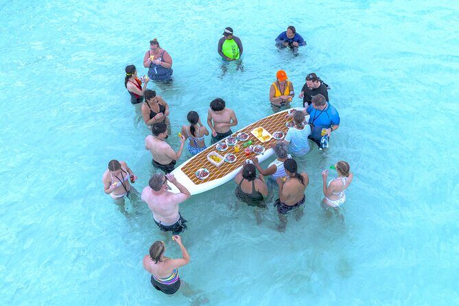 Catamaran Snorkeling to El Cielo and The Money Bar Beach Club - Palancar Reef snorkeling: guided coral-barrier spotting