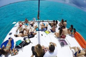 Catamaran Tour to Isla Mujeres from Cancún with Bar and Lunch - Snorkeling Off Isla Mujeres: Gear Included, Results Vary