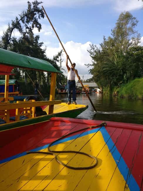 CDMX: Coyoacán, UNAM, Xochimilco, and optional Frida Kahlo Museum - Xochimilco by trajinera: canals, food, and music