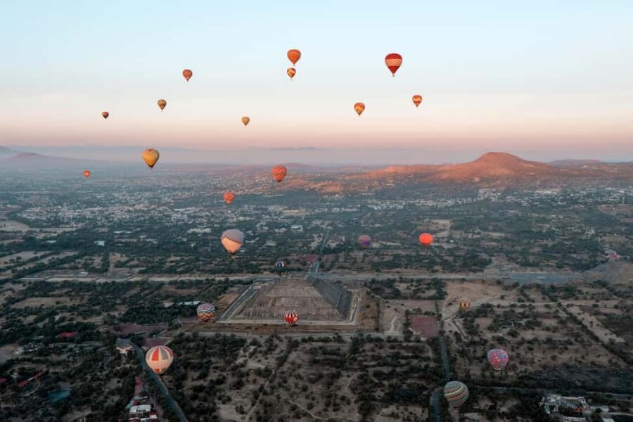 CDMX: Teotihuacan Hot Air Balloon with Breakfast - Key things to know before you go