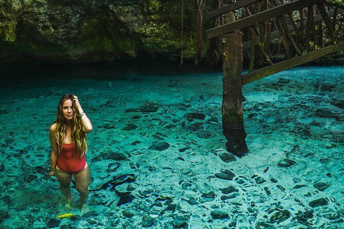 Cenote Cavern Tour and Swim with Sea Turtles in Akumal - Transportation time: half-day in your mind, full-day in your schedule