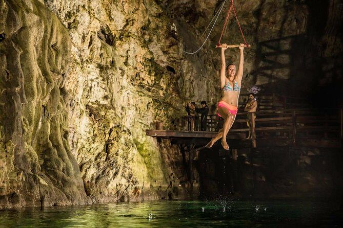 Cenote Maya Native Park Admission Ticket - Entering Cenote Maya: Swim, Fish, and Adventure-Style Fun