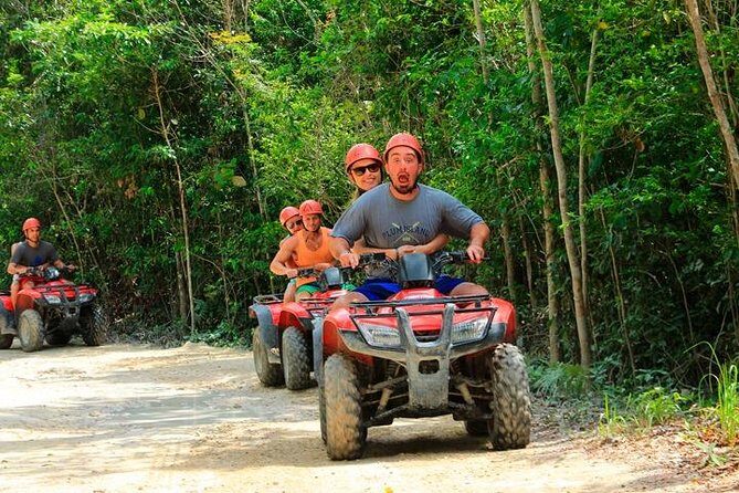 Cenote, Zipline & ATV Shared Combo 3x1 from Playa del Carmen & Cancun - Lunch and Beverages: Simple Fuel, Not a Gourmet Detour