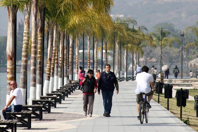 Chapala Lake & Ajijic Tour with "Tres Potrillos Ranch" - Stop 2: Lake Chapala Boardwalk Views and the French-Facade Train Station