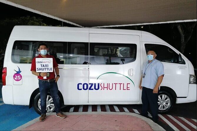 Cheaper Shared Shuttle from airport to any resort in Cozumel - The Shared Shuttle Ride: Air-Conditioned, But Expect a Crowd