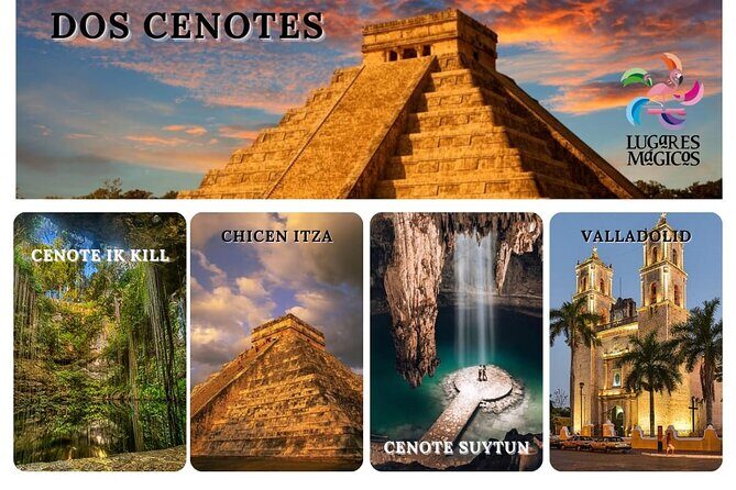 Chichen Itza + Cenote Suytun & Cenote Ik Kil + Valladolid - Stop 1: Cenote Ik Kil for Swimming and That Classic Cliff View