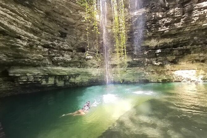 Chichén Itzá Deluxe Tour - Cenote Saamal swim plan: what to expect in the water