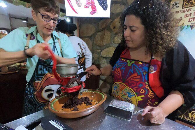 Chocolate Tasting & mayan Presentation - Tequila sampling: fun flavors, but manage expectations