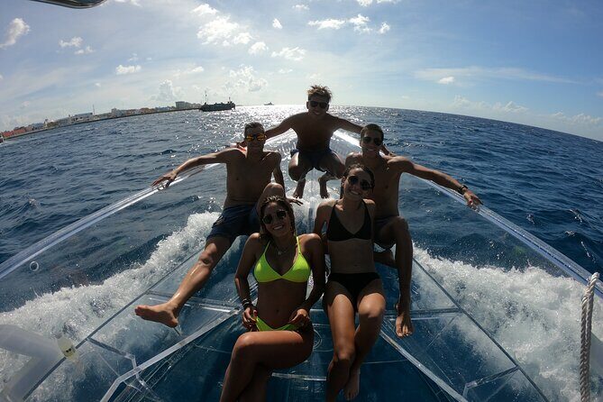 Clear Boat & Snorkel Cozumel Tour with Drinks - Drinks on Board: Two Per Person and a More Relaxed Pace