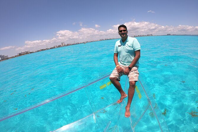 Clearboat: Glass-bottom boat ride to the Caribean Sea - Photo time vs sea life time: the trade-off to plan for