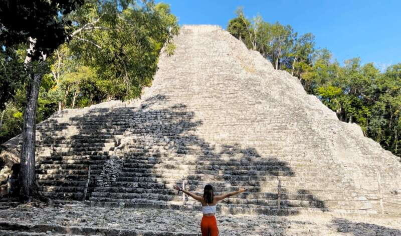 Coba, Tulum, Cenote & Lunch ECO Full Day from Rivera - Tulum over the Caribbean: ruins, beach time, and the entry-fee reality