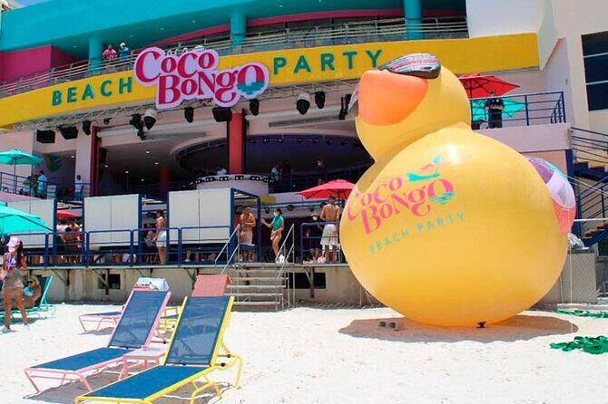 Coco Bongo Beach Club Cancun - Food and unlimited snacks: good enough for a party day