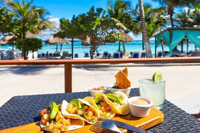 Costa Maya Chacchoben Mayan Ruins & Mexican Lunch at the Beach - Playa Mahahual: beach time with real Caribbean reef energy