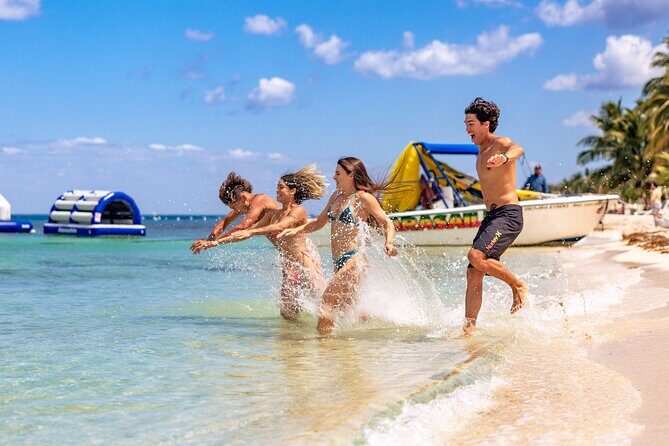 Cozumel All-Inclusive Day Pass Beach Club Carlos'n Charlie's - The Rhythm of Your Day: Arrive, Claim Your Spot, Then Play