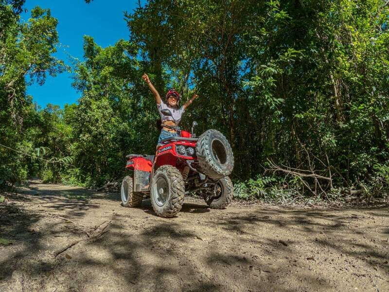 cozumel: ATV adventure with caverns, ruins with transfer - Cenote time: short swim option, perfect reset