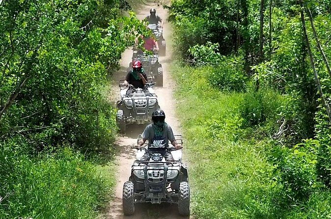Cozumel ATV Jungle Adventure to Jade Cavern Cenote - Jade Cavern Cenote: Swimming, Floating, and Cliff Jumping Options