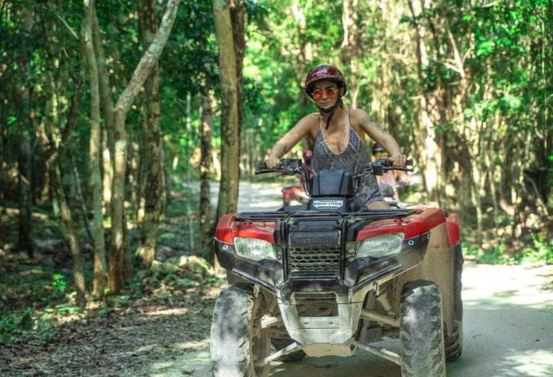 Cozumel: ATV Ride to Jade Cavern, Beach Club Access & Lunch - El Cedral and tequila: spirits tour with real timing rules