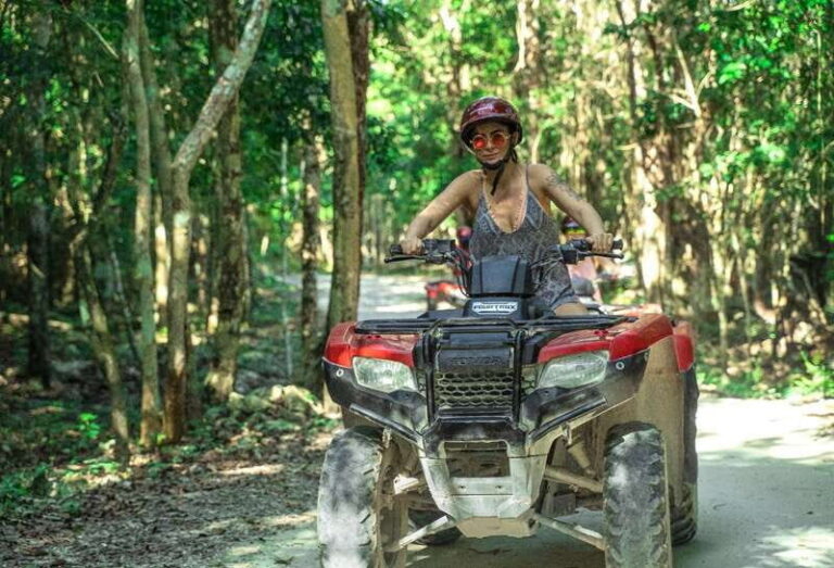 Cozumel: ATV Ride to Jade Cavern, Beach Club Access & Lunch - Pickup locations and the one extra fee you must plan for