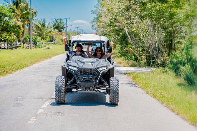 Cozumel: Buggy Off-Road Tour, KUZÁ Beach Park, Buffet & Open Bar - Stop 1: KUZÁ Beach & Adventure Park Admission