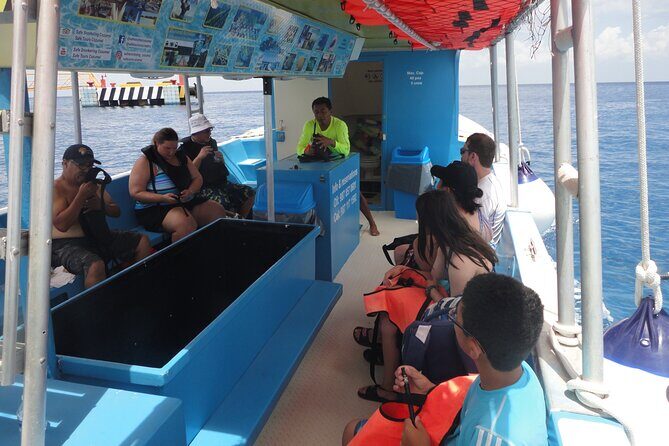 Cozumel Coral Reef Snorkeling by Glass Bottom Boat with Guide - Paraiso Reef Split: Shallow Paraiso Then Deep Paraiso