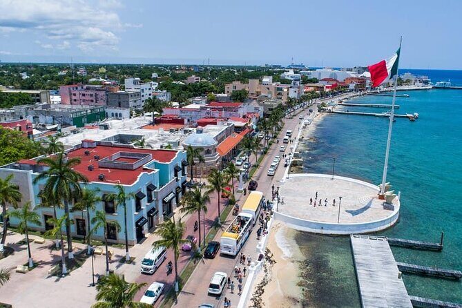 Cozumel In Buggy With Beach Time - Stop 2: Playa Chen Rio at a natural wavebreaker