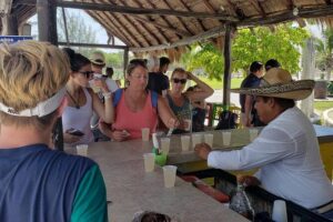 Cozumel Jeep Adventure to Jade Caverns with Lunch and Snorkel - Rancho Alejandra tequila tasting: the stop that turns a lesson into a moment