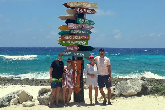 Cozumel National Park and Beach Break: Private Tour - San Miguel de Cozumel: central park time, a church visit, and shopping without the chaos