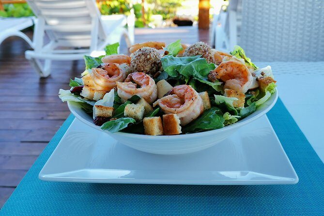 Day excursion to a PRIVATE LUXURY BEACH CLUB with transportation. - Lunch at Hayhu: Menu Credit That Turns Into a Real Meal