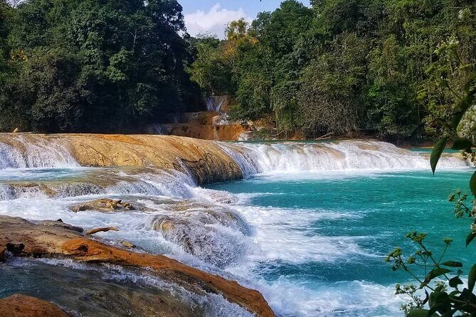 Day Trip to Agua Azul Waterfalls and Palenque from San Cristobal - Stop 2: Misol-Ha Falls—A 30-Meter Waterfall Break in the Rainforest